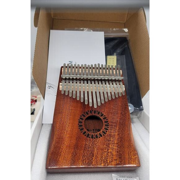 NEW Newlam Kalimba 17 Key Thumb Piano Musical Instrument Book NEW IN BOX M4 - Picture 2 of 8